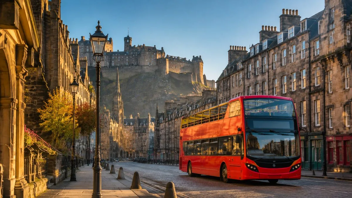 Edinburgh: Royal Attractions with Hop-On Hop-Off Bus Tours